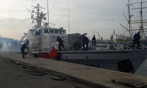 O navă a Poliţiei de Frontieră va supraveghea frontierele Europei din Marea Egee