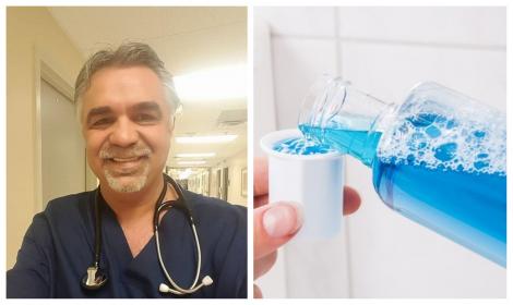 Cum îți poți pregăti acasă cel mai bun dezinfectant de clătit gura, împotriva COVID-19! Medicul român al lui Michael Jackson: „Aceasta este rețeta”