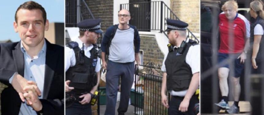 Secretarul de stat &icirc;nsărcinat cu Scoţia Douglas Ross demisionează &icirc;n semn de protest, &icirc;n scandalul provocat de Dominic Cummings după &icirc;ncălcarea izolării impuse de Guvernul Johnson &icirc;mpotriva covid-19