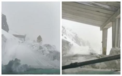 Zăpadă, la Bâlea Lac! Stratul atinge 21 de centimetri! Accesul turiștilor se poate face doar cu telecabina – VIDEO