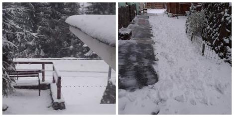 România, lovită de viscol, în luna mai. Zonele din țară în care zăpada s-a așternut ca-n mijlocul iernii: ”Stratul de omăt a ajuns la 136 de centimetri”
