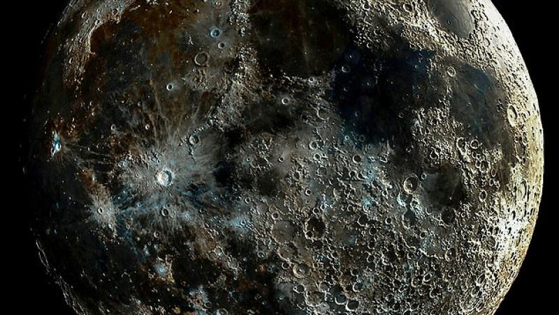 FOTO | Imagine istorică! Cea mai clară poză din istorie cu Luna, satelitul antural al Terrei!