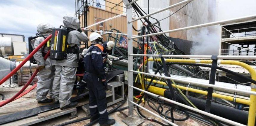 Incendiul de la bordul submarinului nuclear francez Perle, aflat &icirc;n revizie la baza navală de la Toulon, a fost stins după 14 ore