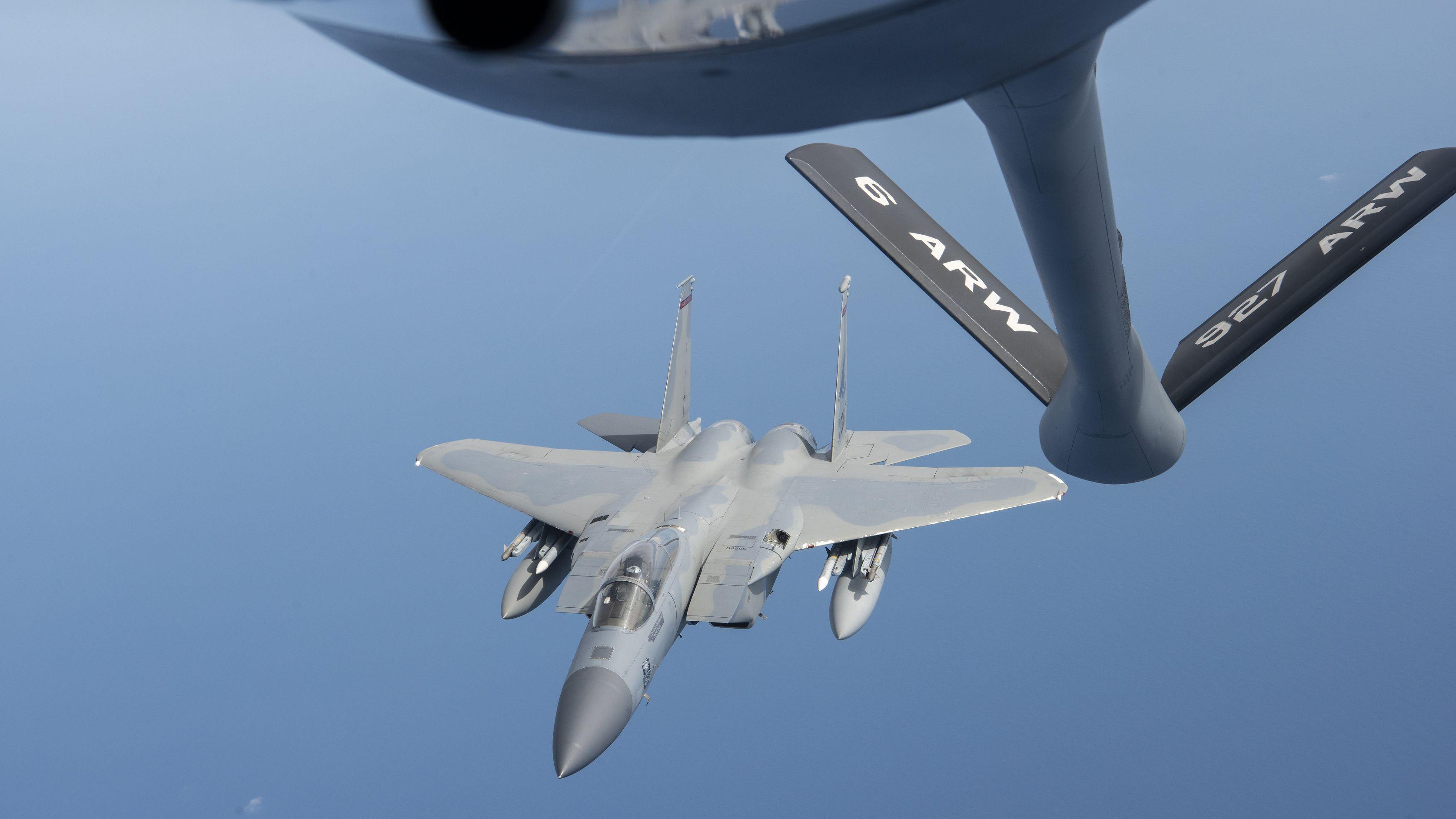 Un avion american de v&acirc;nătoare s-a prăbușit &icirc;n Marea Nordului! Pilotul era &icirc;ntr-un antrenament