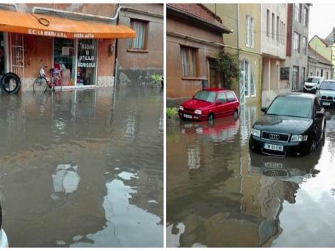 Prăpăd într-un oraș din România, după o furtună violentă care a durat mai puțin de 30 de minute. 33 de județe din țară, în continuare sub cod portocaliu de ploi