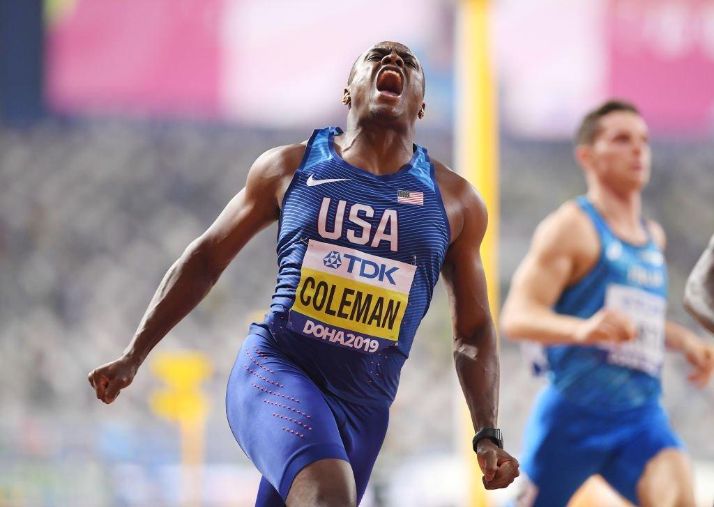 Christian Coleman, campion mondial la atletism, a fost suspendat provizoriu după ce a ratat un control antidoping în decembrie 2019