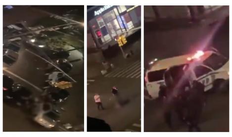 Atenție, imagini cu un puternic impact emoțional! Un polițist, aruncat în aer de o mașină, în timpul protestelor din SUA! VIDEO