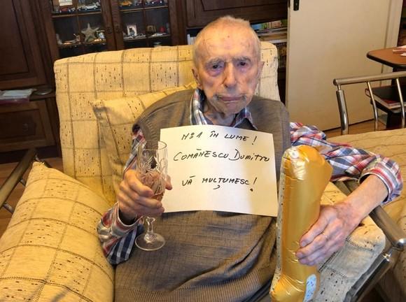 A murit Dumitru Comănescu, rom&acirc;nul care a fost recunoscut drept &bdquo;cel mai bătr&acirc;n bărbat din lume&rdquo;! Povestea vieții lui, fabuloasă!