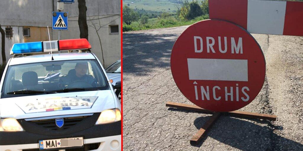 Se circulă greu cu mașina! Ce drumuri sunt blocate &icirc;n țară din cauza condițiilor meteorologice și pe unde se poate circula