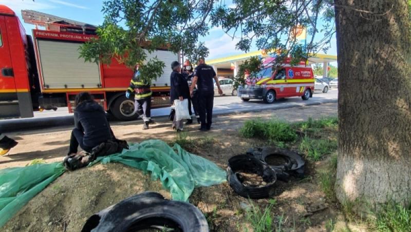 Accident teribil la Galați, șapte persoane au fost transportate de urgenta la spital. Șoferii nu ar fi păstrat distanța regulamentară