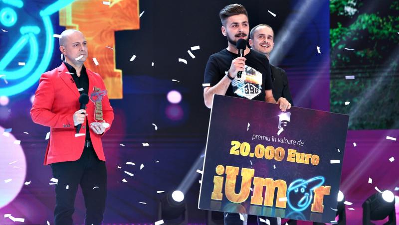 Finala iUmor, prima în preferințele românilor!  Edi Vacariu este câștigătorul iUmor, sezonul 8