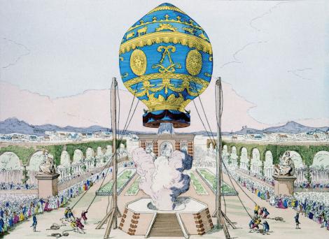 "Bășica lui Caragea”. Cu 200 de ani în urmă, primul balon cu aer cald produs de spirt sălta deasupra Bucureștilor