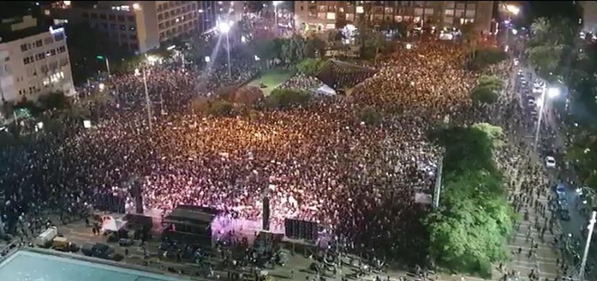 Israel - Mii de manifestanţi au protestat la Tel Aviv faţă de modul &icirc;n care Guvernul gestionează criza provocată de pandemie