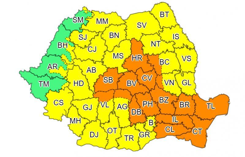 Frig &icirc;n luna lui Cuptor. A doua jumătate a lunii iulie, cu ploi și vijelii. Prognoza meteo p&acirc;nă pe 10 august