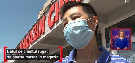 Un chinez a fost snopit în bătaie de un român pentru că l-a rugat să îşi pună masca. Imagini revoltătoare în Mureș