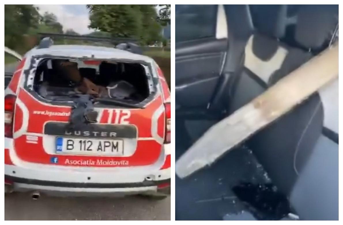 &bdquo;Poliţia, vino repede după noi! Repede! Ne omoară acum!&rdquo;. Atac uluitor al &bdquo;mafiei lemnului&rdquo;, &icirc;n Suceava, transmis live, pe Facebook! &nbsp;VIDEO