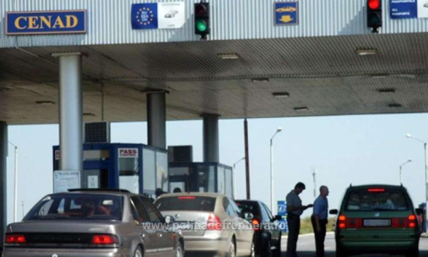 Punctul de trecere a frontierei Cenad, din judeţul Timiş, deschis doar pentru transportul de marfă şi lucrători transfrontalieri