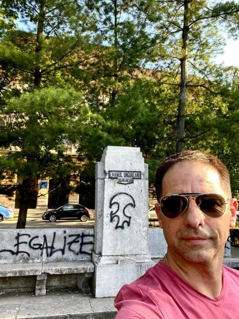 Dan Negru, revoltat de dispariția unei statui cunoscute din Timișoara: ”Noi furăm statui. Nu le dărâmăm”