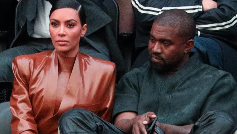 Kanye West a anunțat divorțul de Kim Kardashian