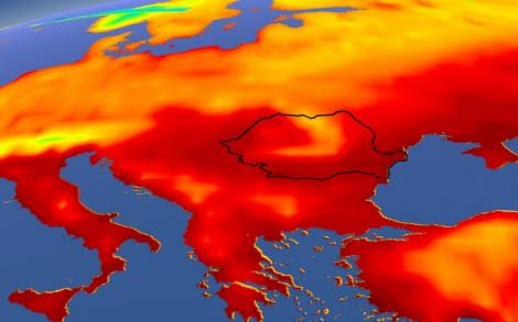 România arde la 40 de grade! ANM, cod galben de caniculă, inclusiv în Bucureşti. Care sunt județele vizate