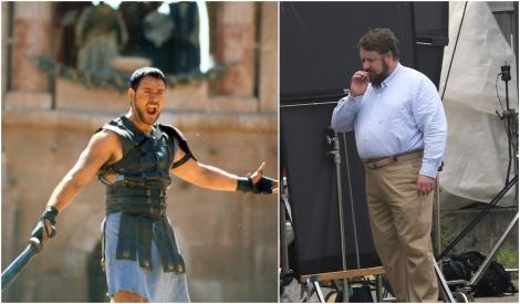 FOTO | Gladiatorul nu mai are "armură". Russell Crowe din filmul "Gladiatorul" este de nerecunoscut