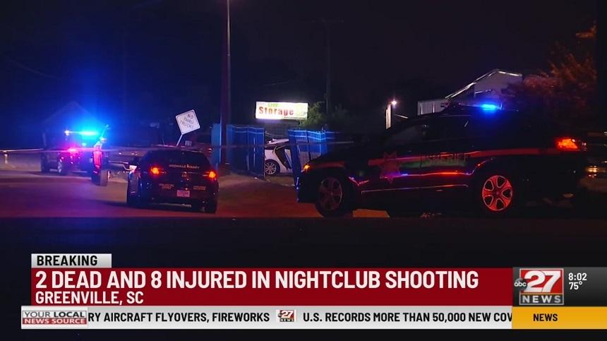 Doi morţi şi opt răniţi &icirc;n urma unor &icirc;mpuşcături &icirc;ntr-un club de noapte din Carolina de Sud
