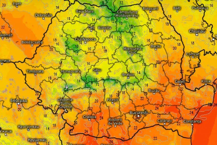 Toamna vine mai devreme. Cum va fi vremea &icirc;n următoarele două săptăm&acirc;ni, &icirc;n intervalul 10-23 august