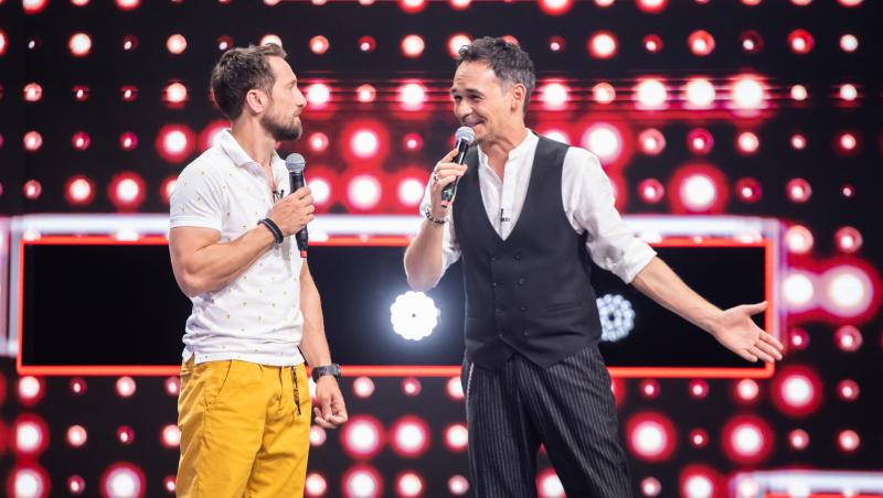 Răzvan Simion și Dani Oțil prezintă sezonul 9 al emisiunii „X Factor” de la Antena 1