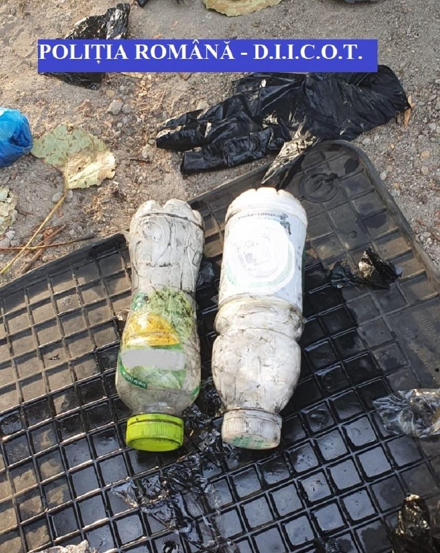 DIICOT, descoperire impresionantă &icirc;n rezervorul unei maşini. Patru bărbaţi au fost arestaţi imediat