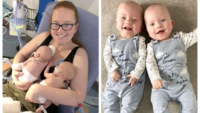 O polițistă din Regatul Unit al Mari Britanii și al Irlandei de Nord a născut băieți gemeni, dar la o diferență de două zile, unul față de altul