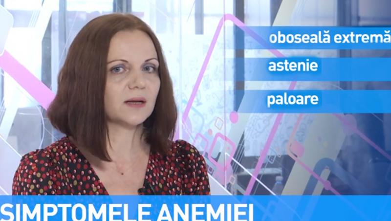 Despre anemie cu hematologul Daniela Georgescu