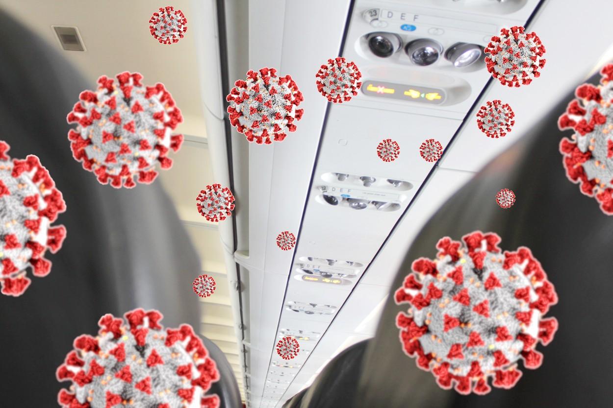 Care sunt șansele de a te infecta cu noul coronavirus &icirc;n avion. Avertismentul unui profesor: &rdquo;Rata de transmitere a virusului este foarte mică!&rdquo;