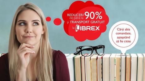 LIBREX aniversează 10 ani și îți oferă 8 motive de bucurie pentru a sărbători alături de cea mai mare librărie online din România!