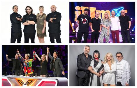 Începe distracția, pe 7 septembrie! Cele mai tari show-uri, „X Factor”, „iUmor”, „Chefi la cuțite”, „Sacrificiul” și „Te cunosc de undeva!”, noi sezoane, la Antena 1!