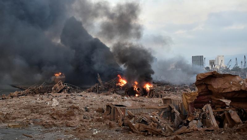 Noi informații despre exploziile de la Beirut. Sunt peste 2.500 de victime: ”E ca la Hiroshima şi Nagasaki”