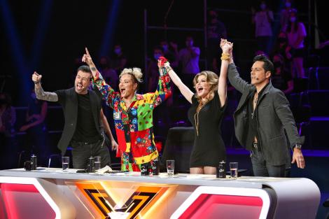 Cele mai frumoase melodii cântate de jurații X Factor împreună