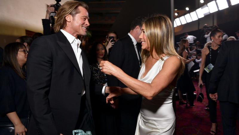 Reuniunea foștilor soți: Jennifer Aniston și Brad Pitt s-au regăsit!