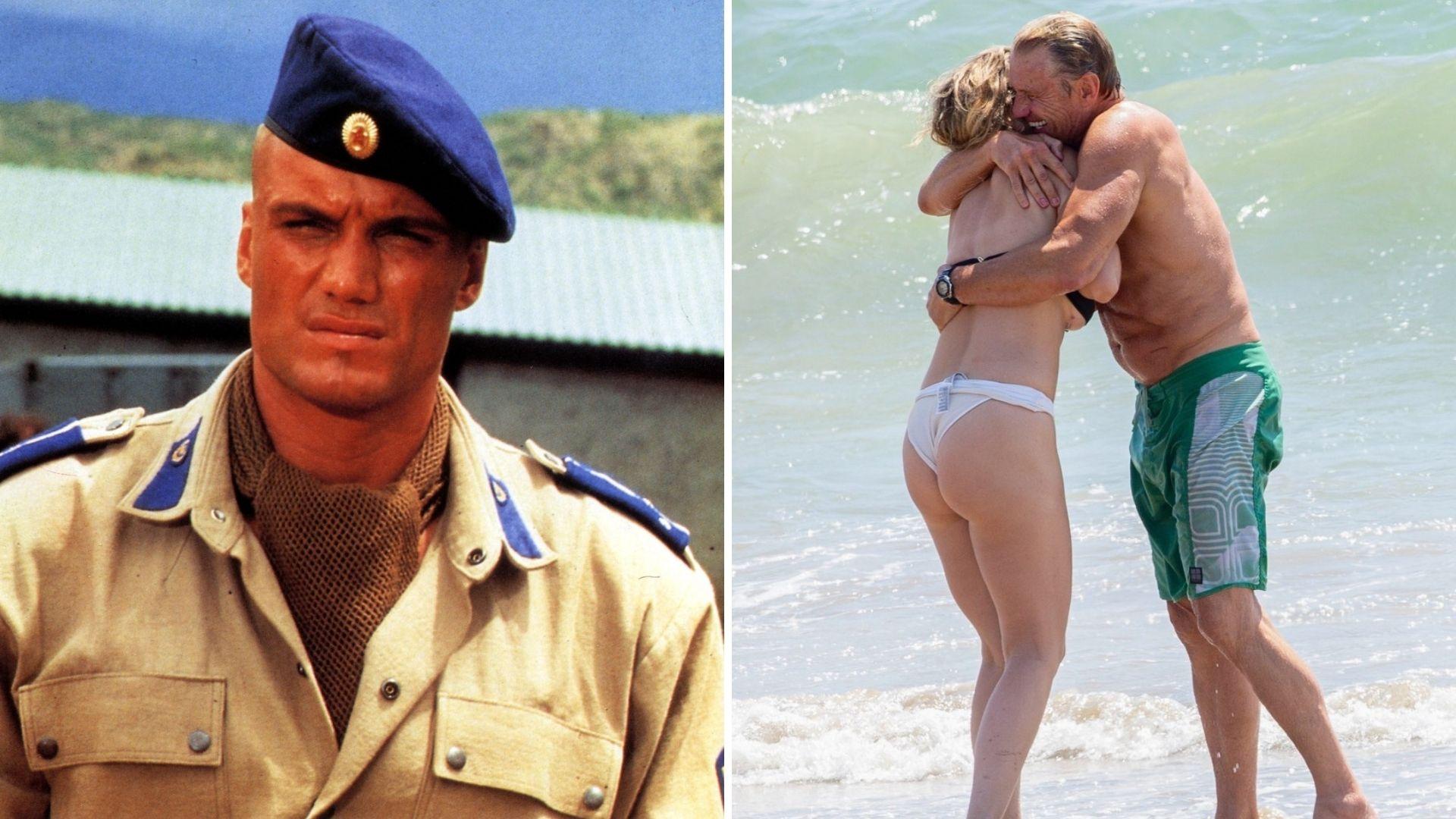 El 62, ea 24! Dolph Lundgren s-a logodit cu o blondă superbă care i-ar putea fi fiică | Foto cu Emma