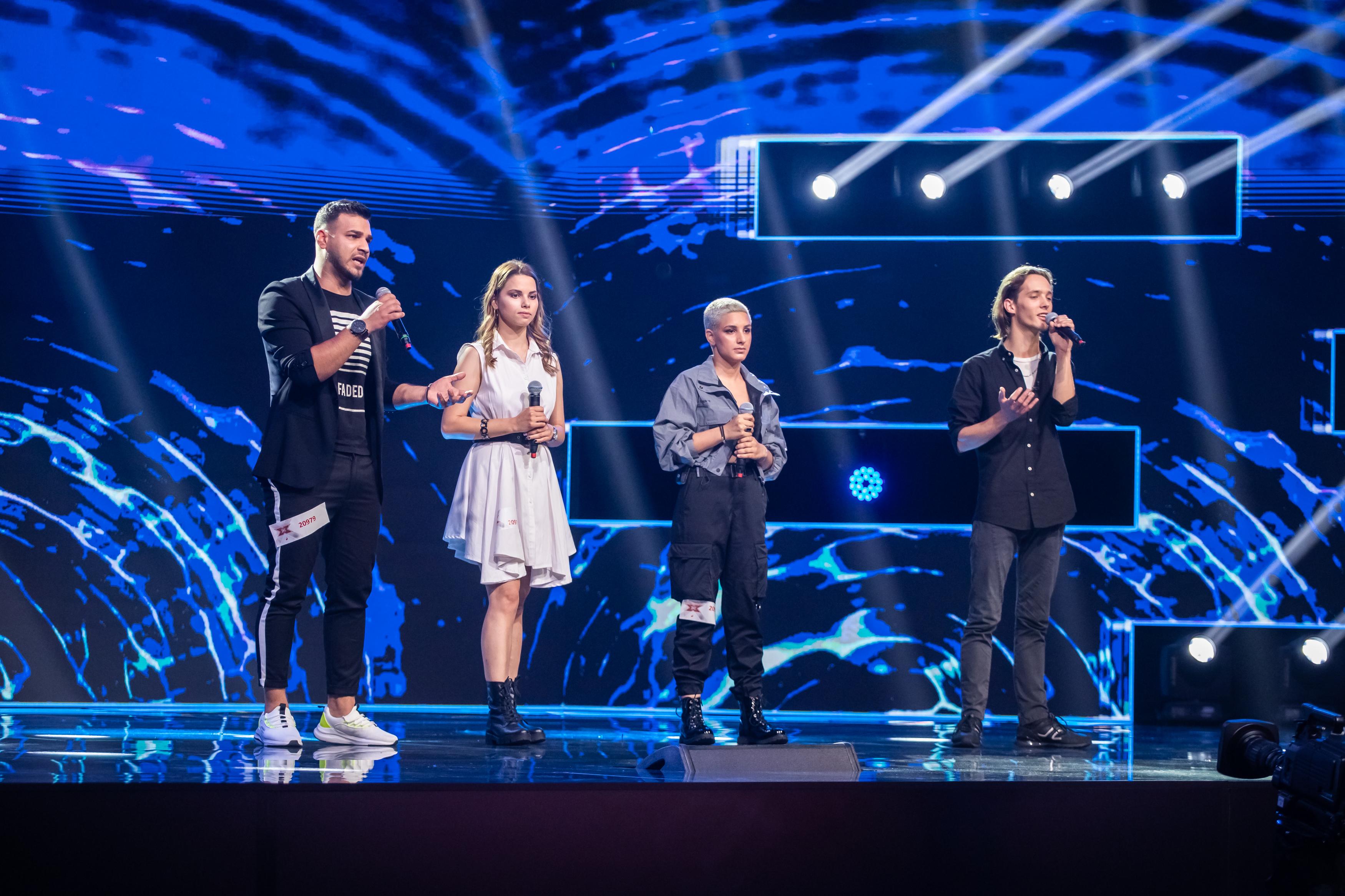 Alfa Band, demonstrație de curaj și muzică bună pe scena X Factor. Florin Ristei a luat o decizie neașteptată