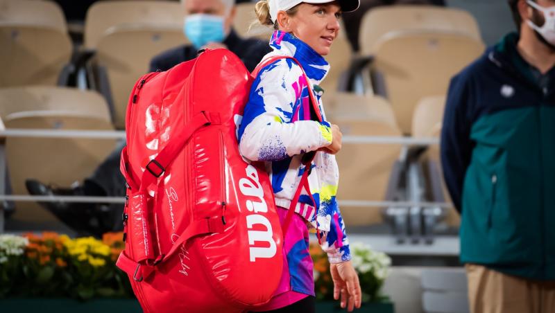 Simona Halep, dupa primul meci al Openului Francez, pe care l-a castigat chiar de ziua ei