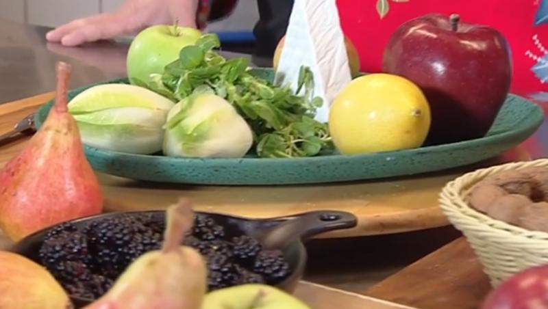 Salată de toamnă cu fructe și andive-Ingrediente