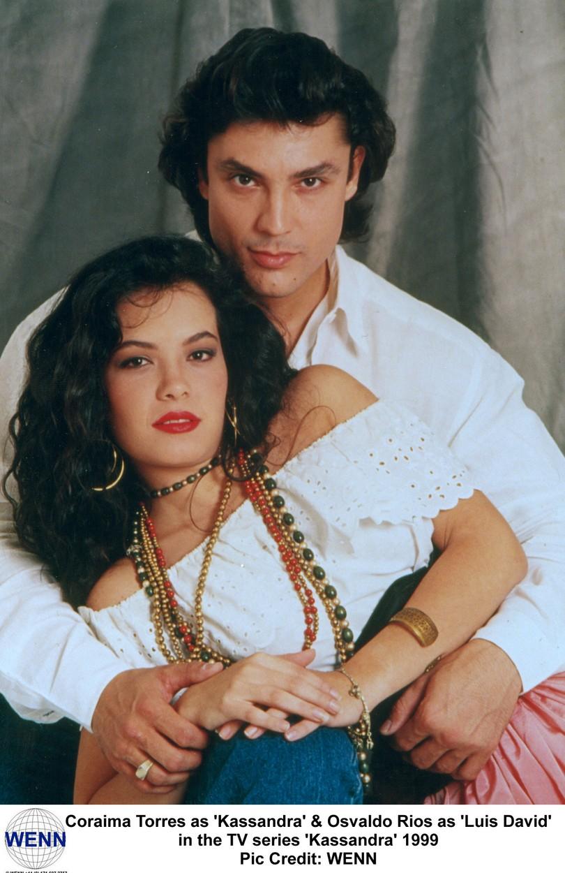 Coraima Torres în telenovela ''Kassandra'', alături de Osvaldo Rios