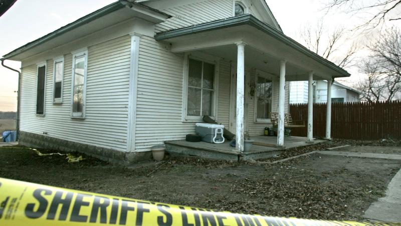 casa in care lisa montgomery a ucis o femeie si i-a furat copilul