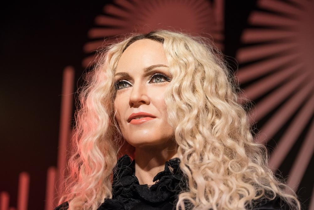 Madonna, portret realizat la un eveniment