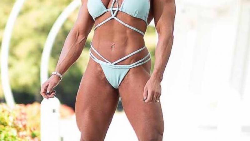 Theresa Ivancik are 37 de ani și este posesoarea unui corp bine lucrat în sala de sport