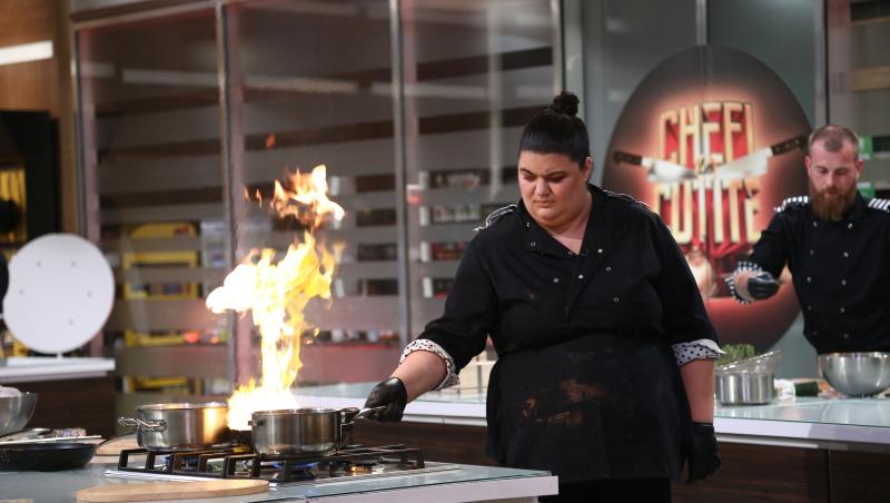 Claudia Radu a avut o evoluție surprinzătoare și chiar spectaculoasă în sezonul 8 al emisiunii „Chefi la cuțite”