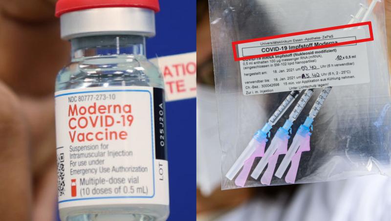 Când începe să se administreze vaccinul Moderna, în România. La câte zile se va face doza de rapel și care sunt persoanele vizate