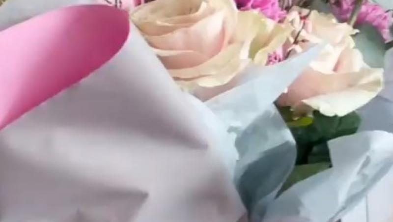 Florile primite de de Ana Baniciu de ziua ei
