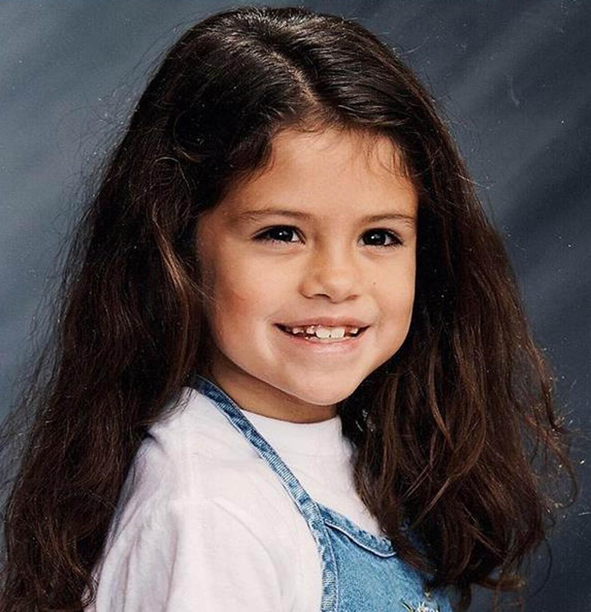 Selena Gomez când era mică