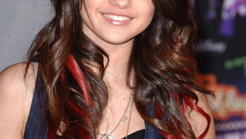 Selena Gomez la premiera filmului ''Hannah Montana'' în 2008